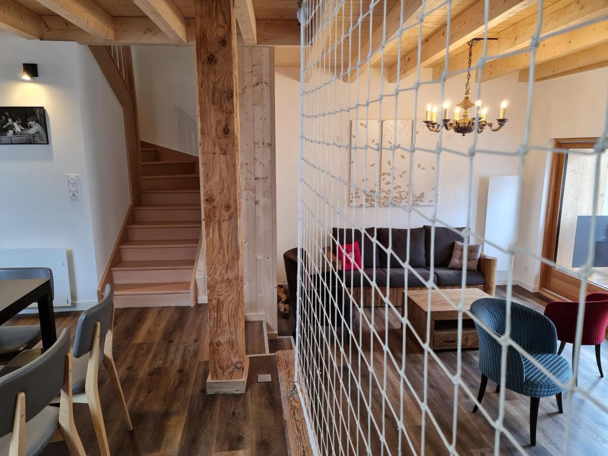 La Maizon Du Bois - Le Haut Appartement De 130 M2 - Le Bas Appartement De 70 M2 La Plagne Exterior photo
